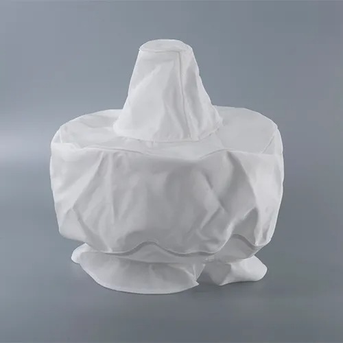 Fabricated filter bag attachment detail
